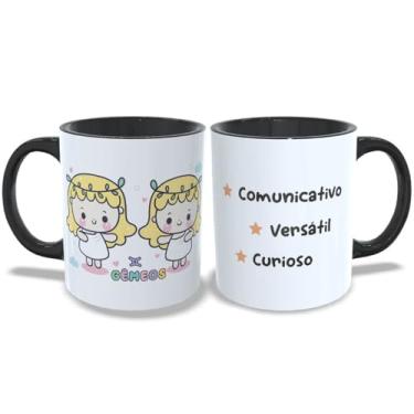 Imagem de Geek Vip, Canecas Criativas Signos Kawaii Oficial Geek Vip Modelo:Gêmeos