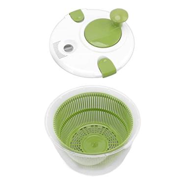 Imagem de Salada Grande Salada Salada de Mão Spinner, Spinner de Alface Manual de Vegetais Secador Salada Spinner Frutas e Secador de Vegeta