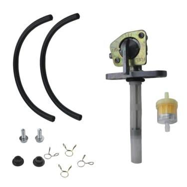 Imagem de GWH Válvula Petcock de combustível para motocicleta, tubo de filtro de combustível, mola fixa para CRF50F CRF70F CRF80F CRF100F CRF150F CRF230F XR50R XR70R XR80R XR100R XR CRF 50 70 80 100 150 230 F