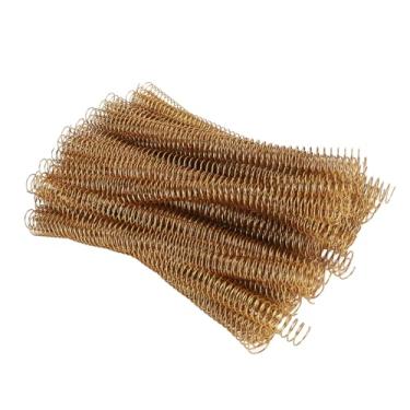 Imagem de Bobinas de Encadernação Em Espiral de 19 Mm, Passo 4: 1, 48 Voltas, 170 Folhas, Tamanho A4, Pacote de 100, para Arquivos de Engenharia, Documentos de Escritório, Apresentações,