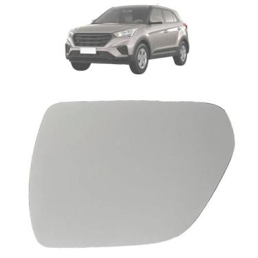 Imagem de Vidro Retrovisor Lente Base Hyundai Creta 2017 Até 2023 Original - MET