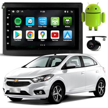 Imagem de Kit Central Multimidia Android 7 Pol Onix 2013 14 15 2016 2017 2018 Cobalt 2011 12 13 2...
