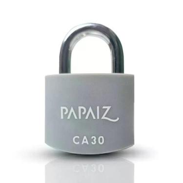 Imagem de Cadeado em Alumínio de 30mm CA30 Prata - PAPAIZ