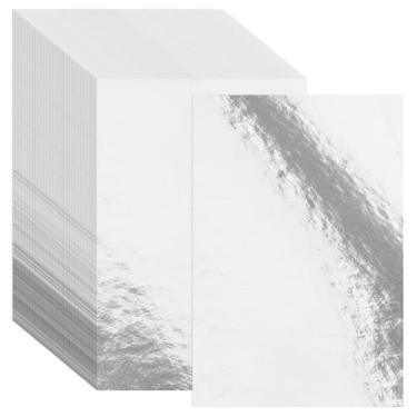 Imagem de Pacote com 30 folhas de papel cartolina metálicas douradas, 20,32 x 30,5 cm, papel cintilante de 250 g/m² para artes e artesanato, decorativos, convites de casamentos e aniversários, suprimentos para