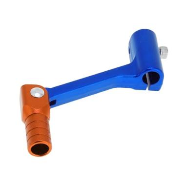 Imagem de VekAuto Alavanca de câmbio dobrável de motocicleta para Bosuer Cheetah Liga de Alumínio Pedal Alavanca de Mudança Braço Azul Laranja