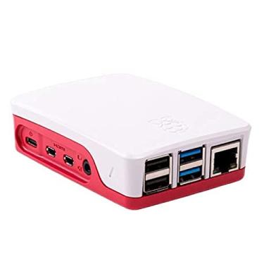 Imagem de Raspberry Pi Capa 4 - Vermelho/Branco