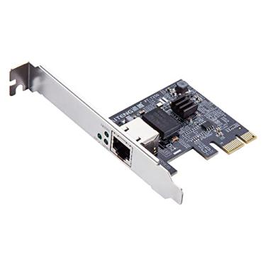 Imagem de Alwong Placa de interface de rede Gigabit Ethernet (NIC) de 100 m/1000 m/2,5 G, porta RJ45 de cobre única, com chip Realtek RTL8125, PCIE X1, suporta Windows Server/Ubuntu/Centos/Debian