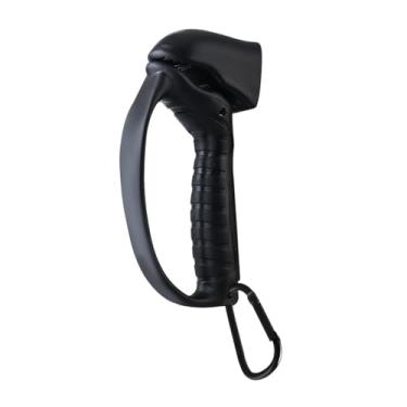 Imagem de Vaveren Controlador de braçadeira de pinça de peixe resistente com alça anti -deslize alicates de pesca prática Planejada de controle de peixes para controle, Preto