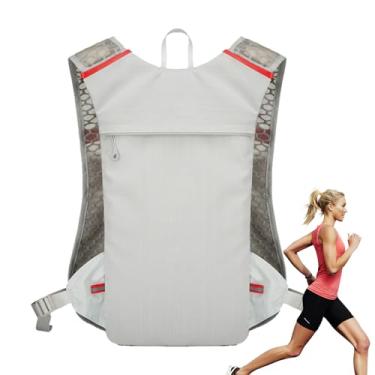 Imagem de Mochila de água esportiva, bexiga de hidratação para esporte, Mochila de hidratação para corrida, Mochila de água de vários bolsos para homens para homens meninos meninas jovens adolescentes