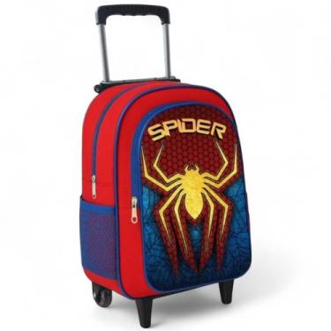 Imagem de Mochila Infantil Rodinha menino Masculina Escolar Reforçada- Lançament