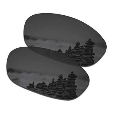 Imagem de SmartVLT Lentes de substituição pretas masculinas para óculos de sol Oakley XS Fives