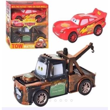 Imagem de Kit Carrinho Mate E Relampago Macquenn Friccao Carros - Toys