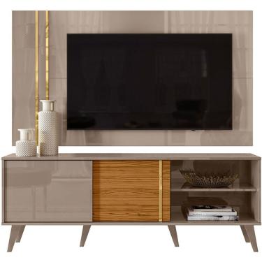 Imagem de Bancada Com Painel Para Tv Até 65 Polegadas Ares Fendi-naturale