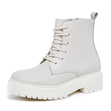 Imagem de 383LC-Bota Feminina em couro forrada e palmilha espumada (Off White, BR, Adulto, Numérico, 34)