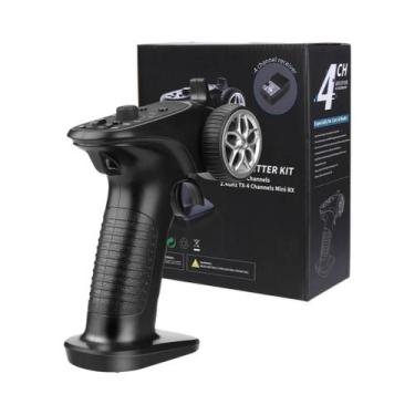 Imagem de 2.4GHz 4CH Sistema De Rádio Transmissor Controlador Controle Remoto Pa