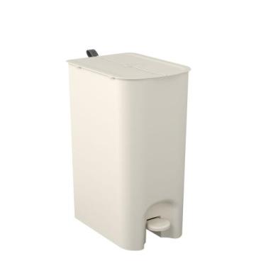 Imagem de Lixeira Borboleta com Pedal Coza 20L Light GrayA Lixeira Borboleta com