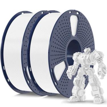 Imagem de Filamento de impressora 3D SUNLU PLA Plus 1,75 mm 2 kg, 2 pacotes, bra