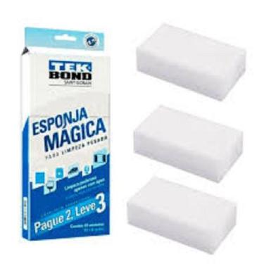Imagem de Esponja magica c/3unidades - TEK BOND