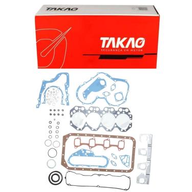 Imagem de Junta Completa C/ Retentores (Jg) Bandeirantes Pickup 3.7 8V 1994 A 2001 - Takao Jcrto37