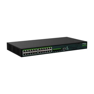 Imagem de Switch Gerenciavel 24P + 4P SFP S3028G-B - Intelbras