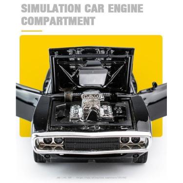 Imagem de Carrinho Miniatura Velozes Furiosos Dodge Challenger Es 1:32