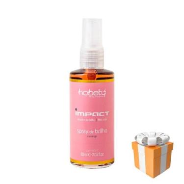 Imagem de Finalizador Spray de Brilho Impact Morango Hobety 60ml - Hobety Profis