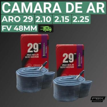 Imagem de Camara De Ar Aro 29 X 2.10 2.15 2.25 Fv 48 mm Chaoyang