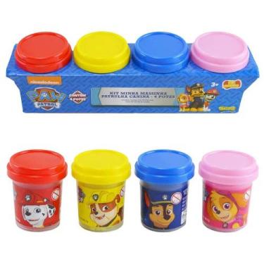 Imagem de Patrulha canina massinha com 4 potes sunny, ., UN