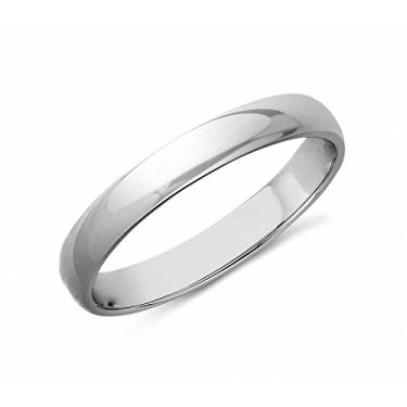 Imagem de QUEENWISH Anel masculino feminino de carboneto de tungstênio – banhado a ouro, aliança de casamento de ajuste confortável facetada, 4 mm de largura, tamanho 4-10, Carboneto de tungstênio, Sem pedra