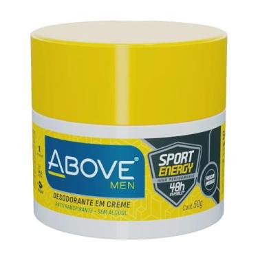 Imagem de Above - Desodorante Cremoso Ant Above 50G Men 48H Sport Energy