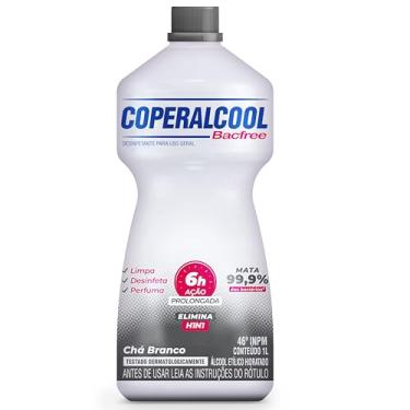 Imagem de Coperalcool Bacfree Álcool 46° INPM 1L Chá Branco