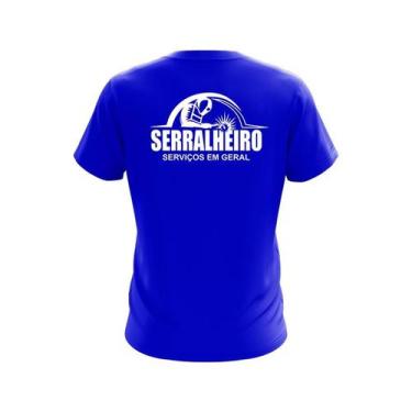 Imagem de Camiseta Serralheiro - Norte Uniformes, G2, Azul royal