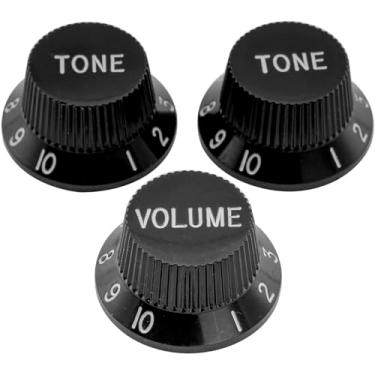 Imagem de Knob Para Guitarra Stratocaster Botões Preto