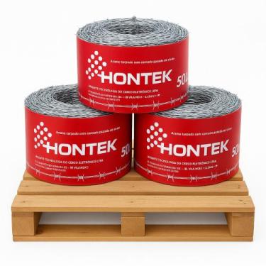 Imagem de Arame Farpado Hontek Fio 1,60mm 350kgf 500m