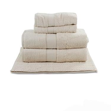Imagem de Jogo Toalha de Banho Gigante 5 Pçs América Algodão Egípcio Buddemeyer Luxus