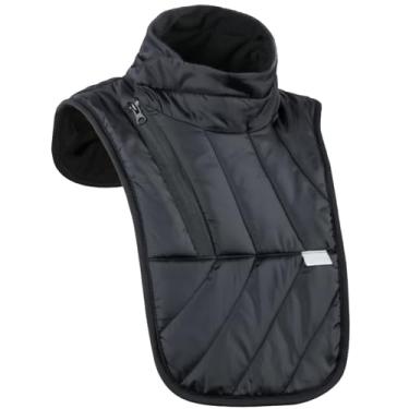 Imagem de Polaina de pescoço ajustável à prova de vento para motocicleta, aquecedor térmico de 7,5 cm de altura para inverno, equipamento de snowmobile, passeios ao ar livre e proteção de motocicleta