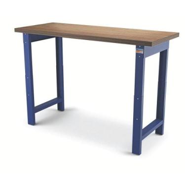 Imagem de Bancada Aberta Com Pernas Reguláveis Tramontina Pro Azul Tramontina