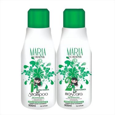 Imagem de Maria Escandalosa Escova Progressiva Sem Formol 2x1 300mls|