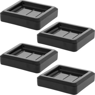 Imagem de Kit 4 Saboneteiras de Pia Banheiro Porta Sabonetes Barra Lavabo Organizado Leve Pequena Compacta Clean