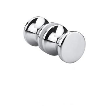 Imagem de Maçaneta de porta de liga de alumínio, maçaneta de vidro para banheiro, janela de armário de chuveiro, maçaneta de ferra