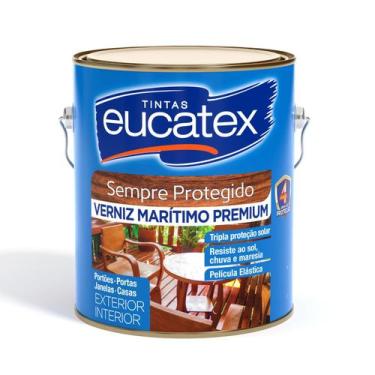 Imagem de Verniz Brilhante Incolor Maritimo Eucatex 3,6L 