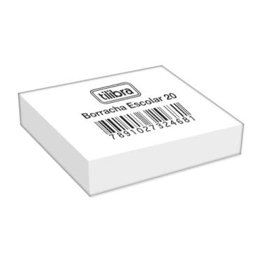 Imagem de Borracha Escolar Branca 20 Grande