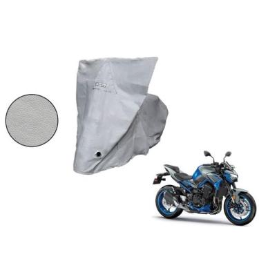 Imagem de Capa Protetora Moto Sol Chuva Kawasaki Z900R Cinza - Kahawai, cinza