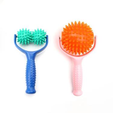 Imagem de Rolinhos de bolas de massagem Marsrut Handheld Spiky 2 unidades