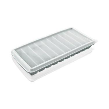 Imagem de Forma De Gelo De Silicone Com 10 Cavidades E Tampa, Livre De BPA, Idea