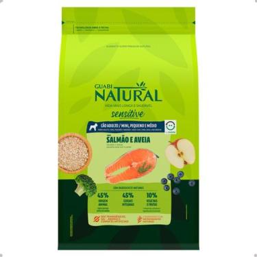 Imagem de Ração Guabi Natural Sensitive Salmão e Aveia para Cães Adultos Mini, P