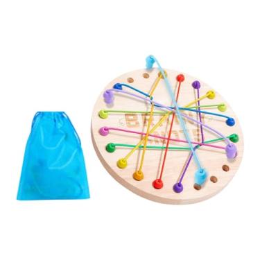 Imagem de Generic Corda desembaraçar brinquedo desatar nó brinquedo quebra-cabeça jogos cérebro teaser corda quebra-cabeça brinquedo para meninos meninas