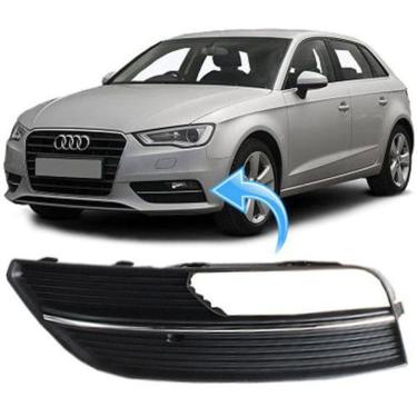 Imagem de Grade Farol Milha Audi A3 Hatch Ambition 2013 2014 2015 2016