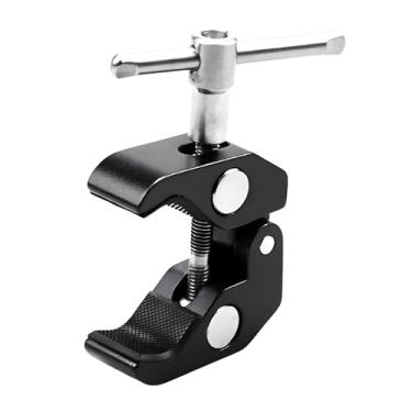 Imagem de Super braçadeira com rosca 1/4 e 3/8 para câmeras, luzes, guarda-chuvas, ganchos, prateleiras, vidro de placa, barras transversais, etc - 735