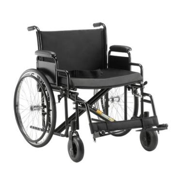 Imagem de Cadeira de Rodas Dellamed D500 Dobrável 180Kg assento 62cm